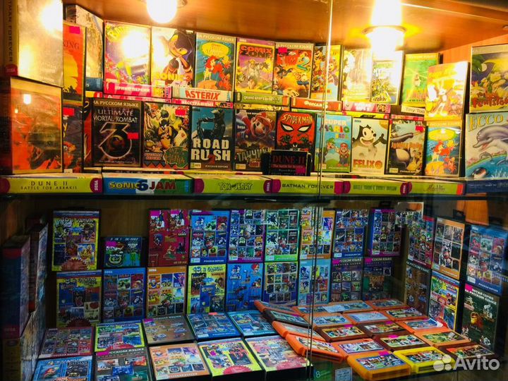 Картриджи для Сеги из 90х сега