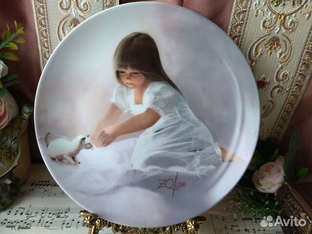 Винтажная декоративная тарелка Pemberton & Oakes