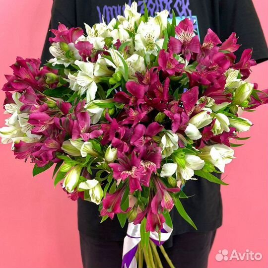 Цветы Альтромерия. Букеты