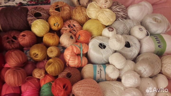 Пряжа нитки для вязания хлопок