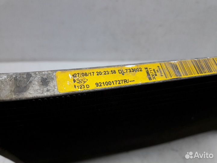 Радиатор кондиционера Renault Logan 2 2014