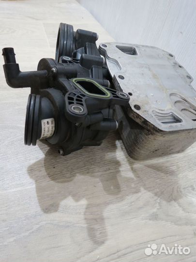 Радиатор масляный Audi Q7 4M