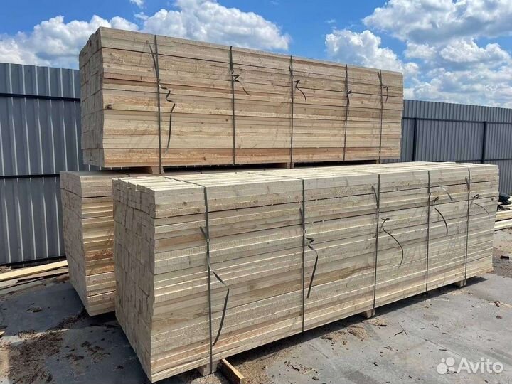 Брус обрезной 100х150х6м