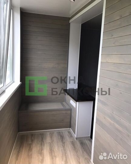 Остекление балконов в хрушевке