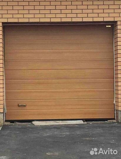 Секционные ворота