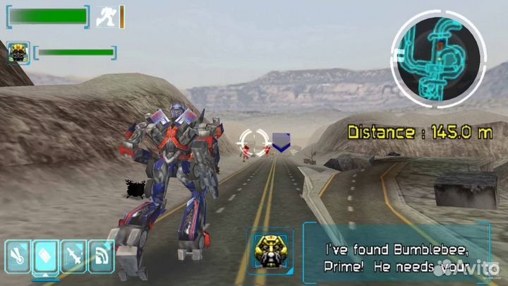 PSP Transformers: The Game (английская версия) б/у