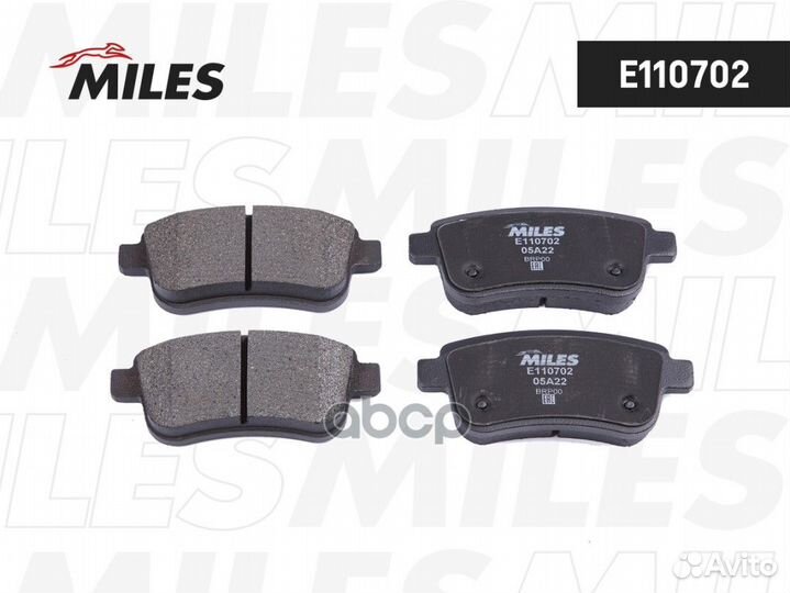 Колодки тормозные задние с электронным стояночн