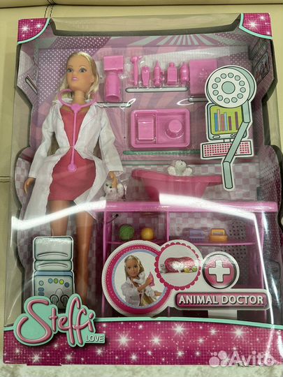 Кукла steffi animal новая
