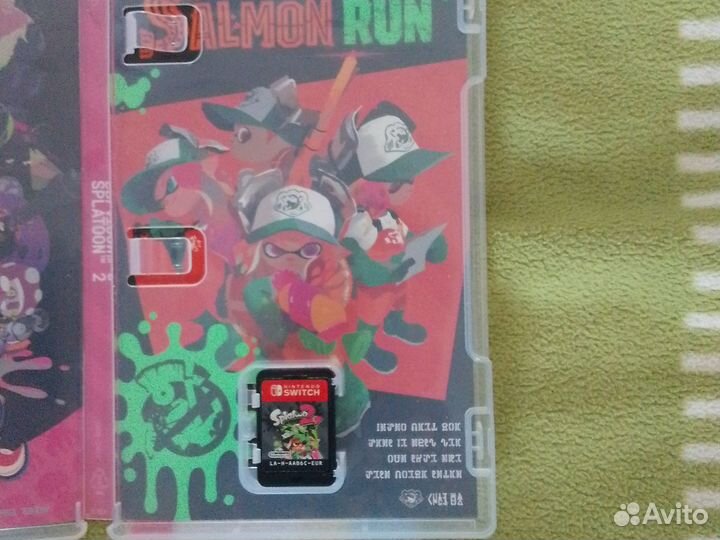 Игры на nintendo switch Splatoon 2
