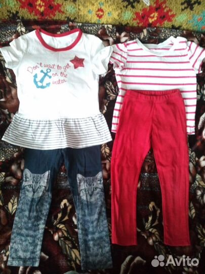 Вещи пакетом на девочку 92 98