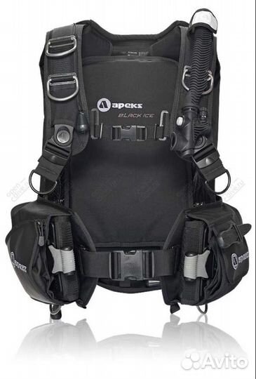 Жилет компенсатор Apeks Black Ice, размер S