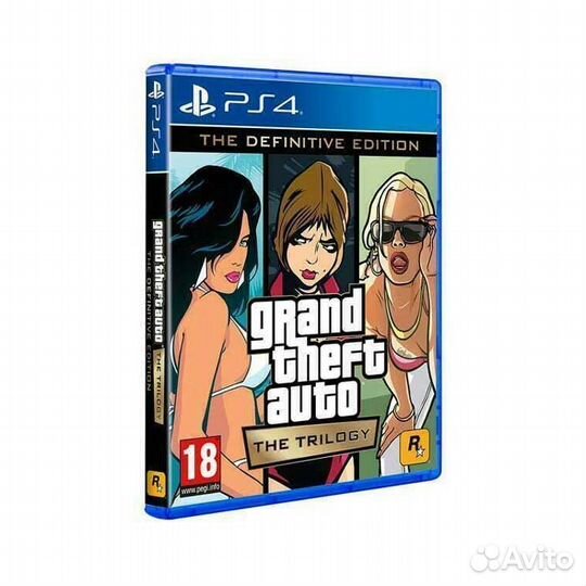 Игра GTA The Trilogy (PS4) (NEW) Русские субтитры