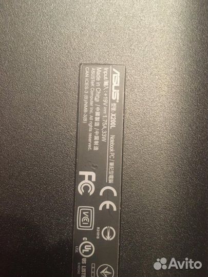 Ноутбук Asus X200L 11.6