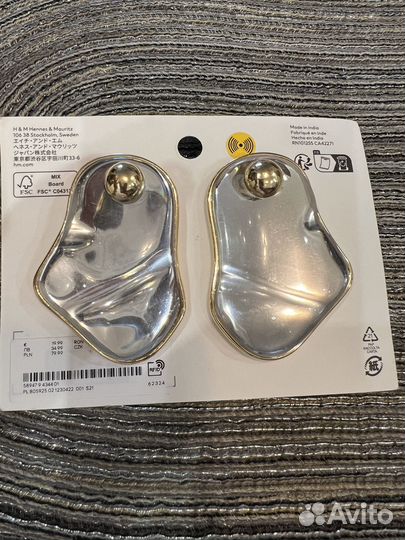 Серьги hm