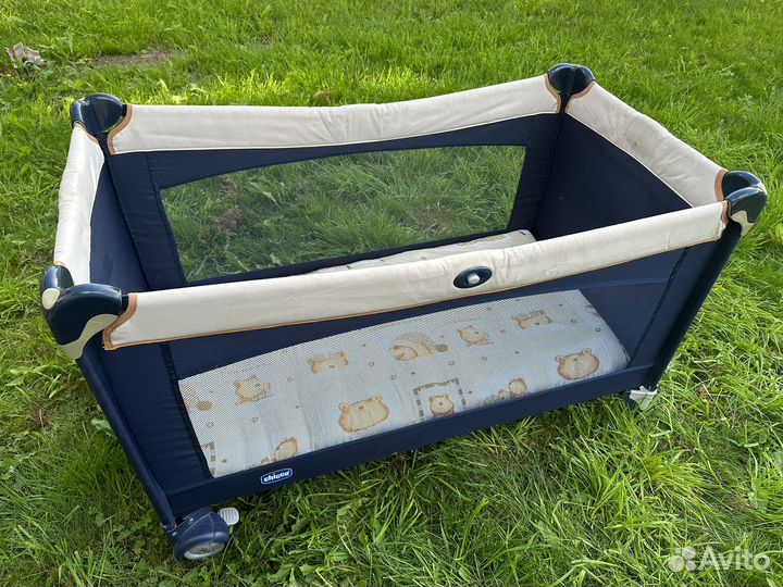 Манеж кровать детский chicco