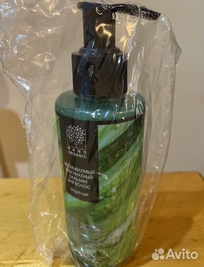 Новый nano organic несмываемый бальзам