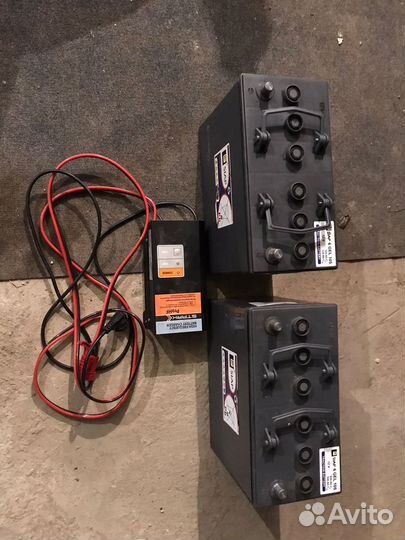 Аккумуляторные батарей с зарядкой тяговые