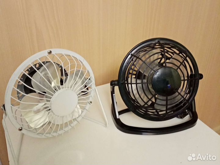Вентилятор настольный с металл и пластик