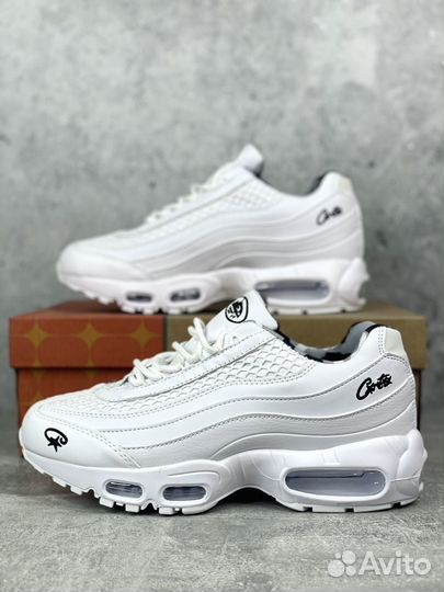 Кроссовки Nike Air Max 95 corteiz белые 41-45