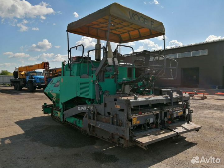 Асфальтобетоноукладчик Vogele SUPER 1600-2, 2003