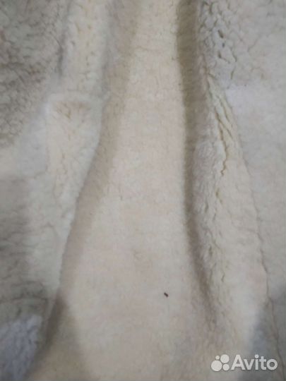 Новый овчинный бушлат