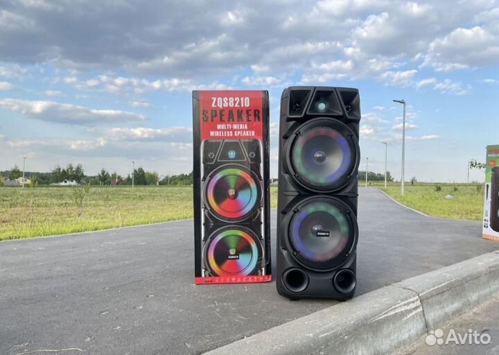 Портативная блютуз колонка