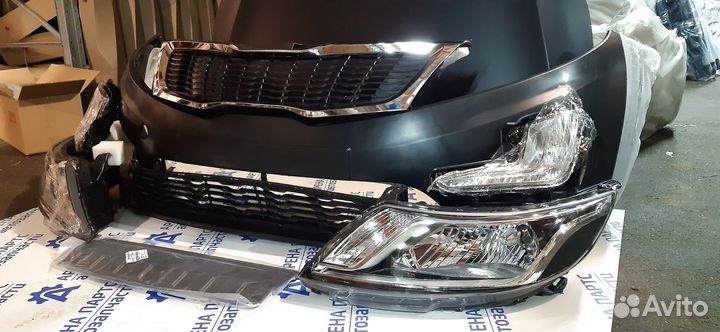 Фара крылья бампер телевизор на Kia Rio 3