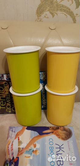 Tupperware Новый Контейнер Плотная Крышка 1,25л