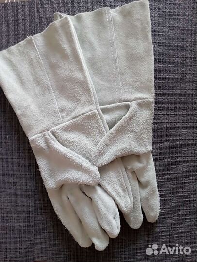 Перчатки краги сварочные