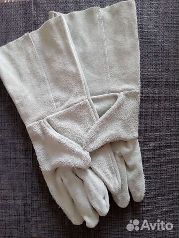 Перчатки краги сварочные