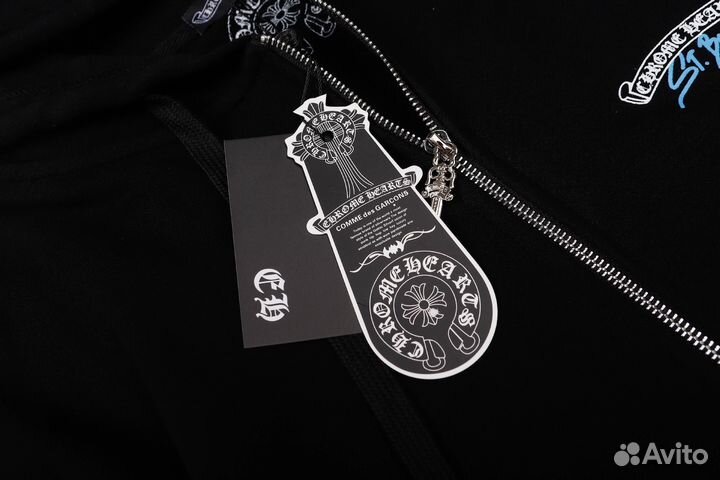 Зип худи chrome hearts