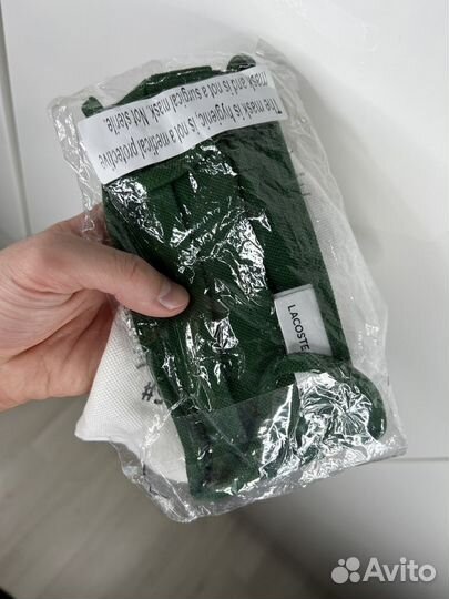 Защитная маска Lacoste оригинал зеленая запечатанн