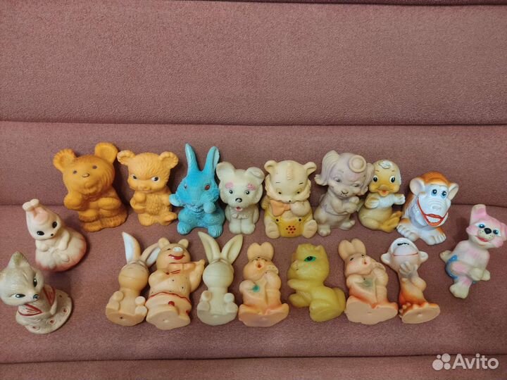 Игрушки советские, резиновые