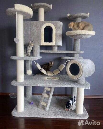 Когтеточка, домик для кошек