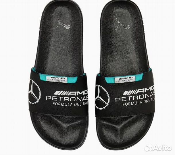 Шлепанцы Сланцы Puma Mercedes AMG все размеры