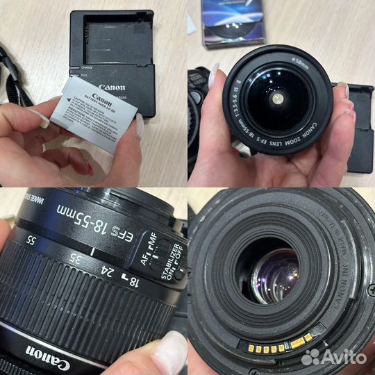 Фотоаппарат Canon eos 600D kit