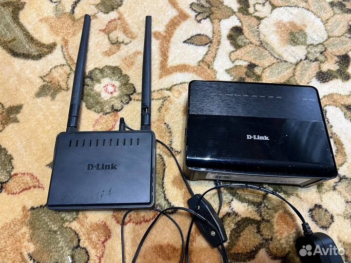 Роутер Xiaomi Redmi AC2100 +роутер D-link DSL-2640