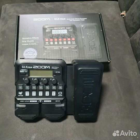 Гитарный процессор Zoom g1x foor