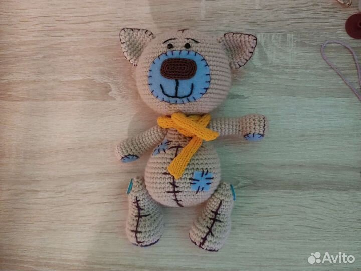 Игрушки амигуруми подарок, Тедди