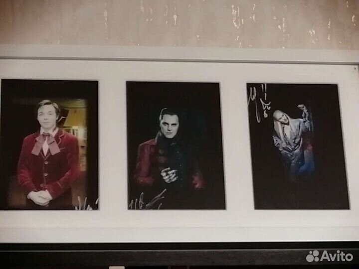 Автографы артистов мюзикла Бал Вампиров