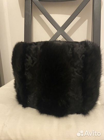 Женская зимняя шапка папаха размер 58-59