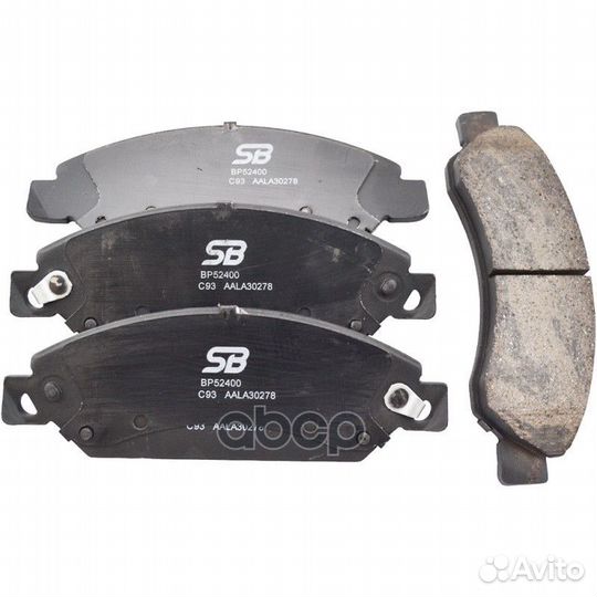 Колодки тормозные дисковые перед BP52400 SB