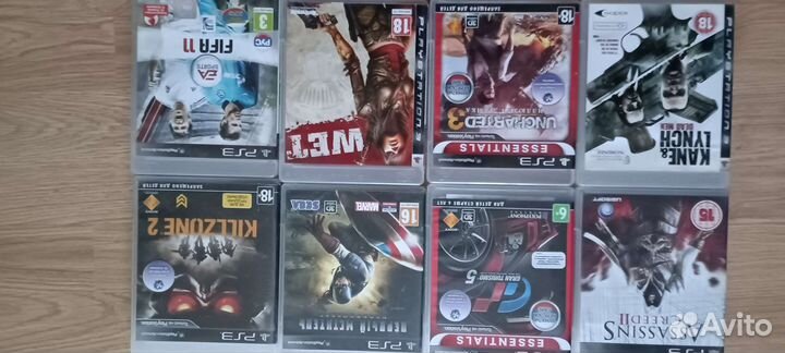 Диски на ps3