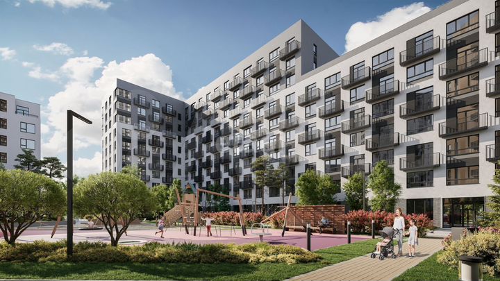 2-к. квартира, 64,9 м², 2/23 эт.