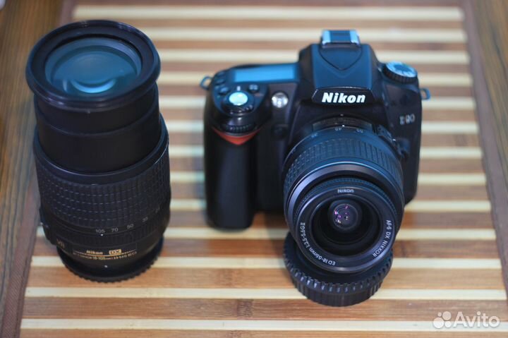 Фотоаппарат nikon D90 с объективом 18-105