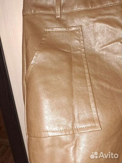 Шорты из эко кожи женские