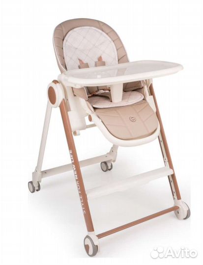 Стульчик для кормления happy baby berny v2