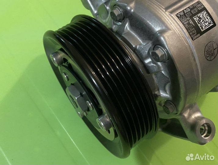 Компрессор кондиционера Skoda оригинал VAG новый
