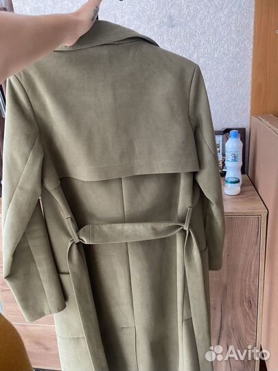 Замшевое пальто aylin stories M