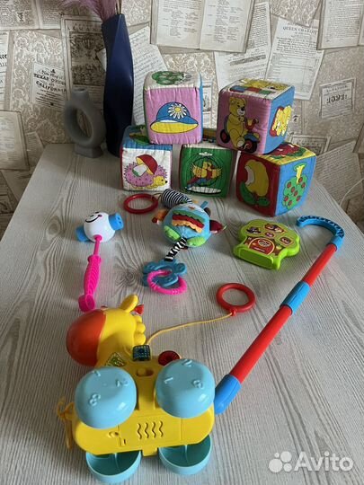 Пакет каталка интерактивные игрушки baby go сова